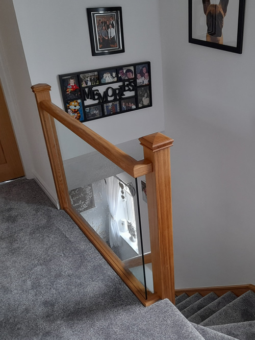 recent staircase renovation in Wigan 9
