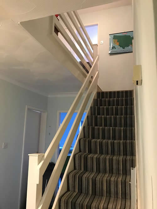 recent staircase makeover in Worsley 2