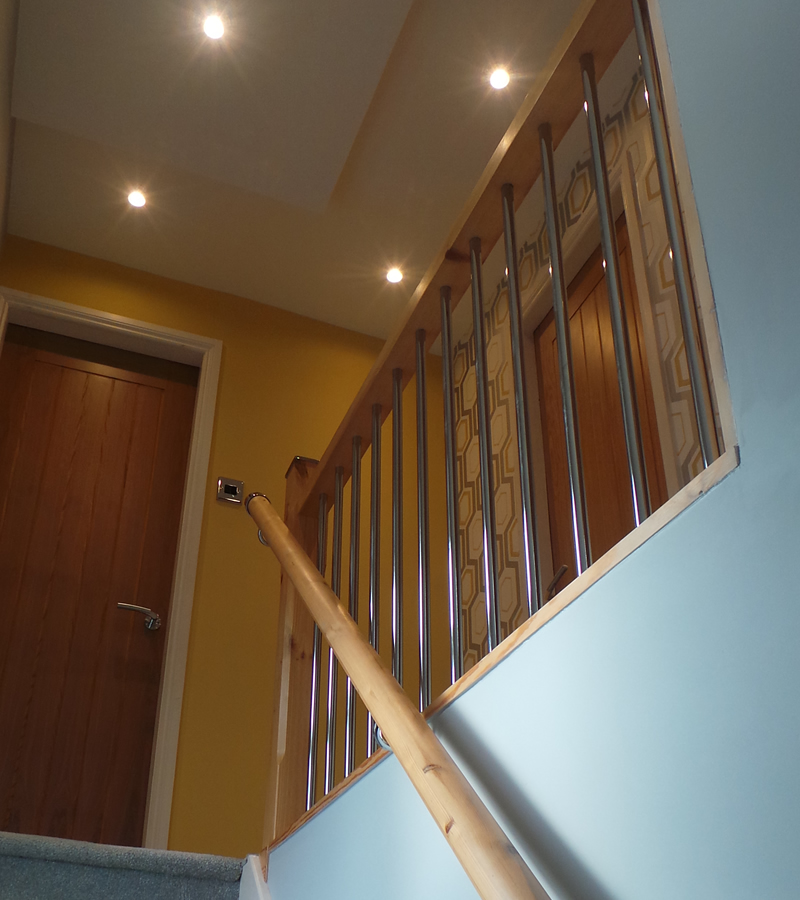 recent Softwood staircase renovation in Westhoughton 5