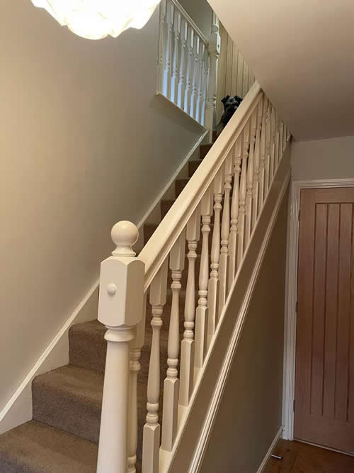 recent staircase renovation in Westhoughton 1