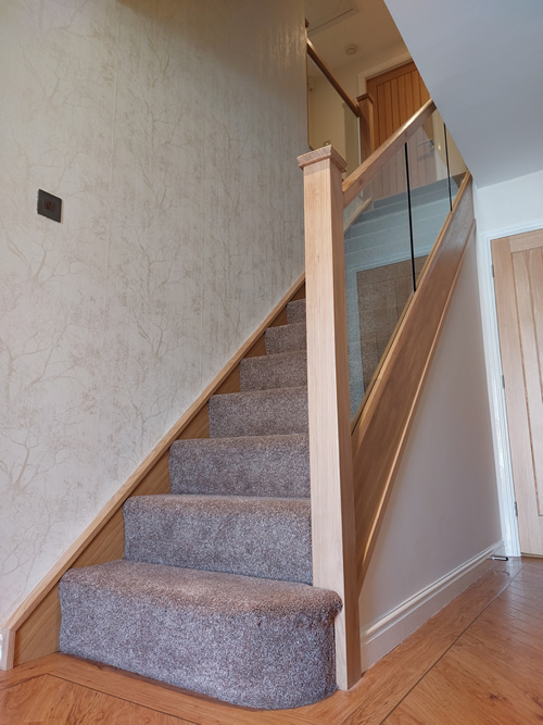 recent staircase renovation in Westhoughton 8